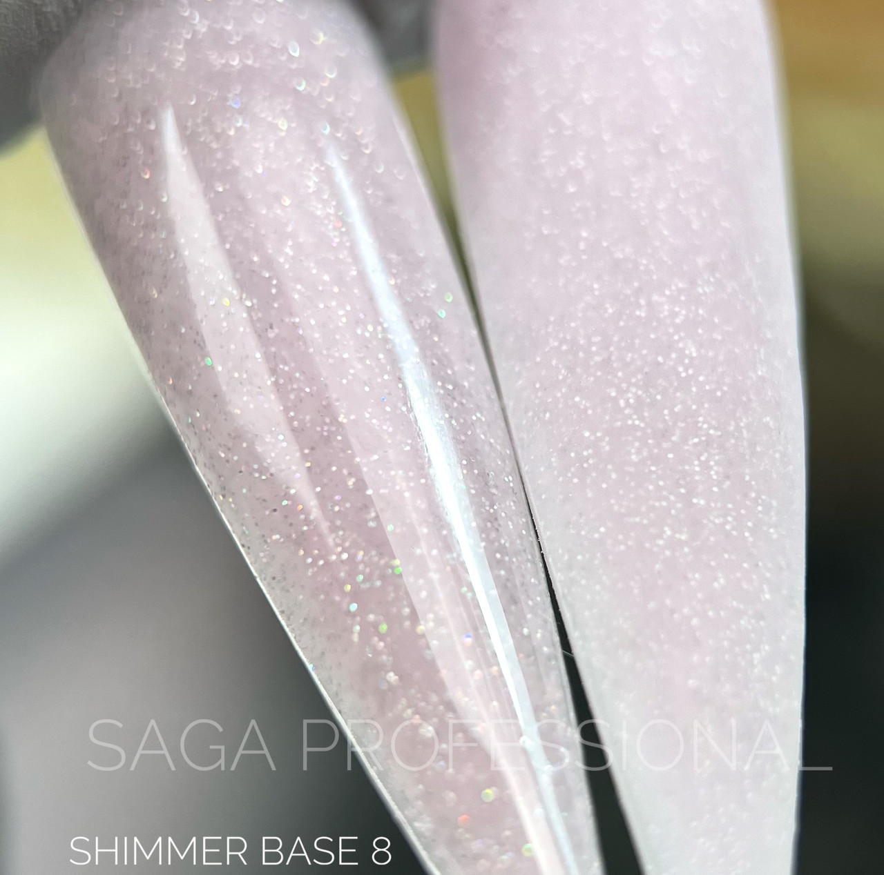 SAGA Cover Base Shimmer (с шиммером) №08, 15 мл - фото 1 - id-p2181591432
