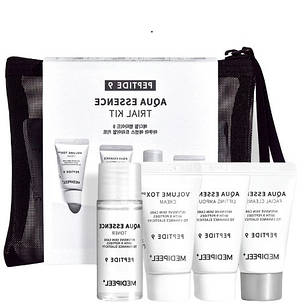 Набір мініатюр для обличчя із комплексом пептидів MEDI-PEEL Peptide 9 Aqua Essence Trial Kit (821451), фото 1