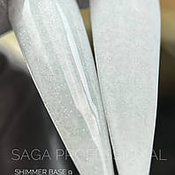 SAGA Cover Base Shimmer (с шиммером) №09, 15 мл