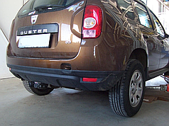 Фаркоп Renault Duster 2010-2018 (Рено Дачія Дастер) оцинкований Швидкознімний автомат на ручці