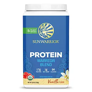 Веганський багатокомпонентний протеїн Sunwarrior Warrior Blend Organic Protein 750 г