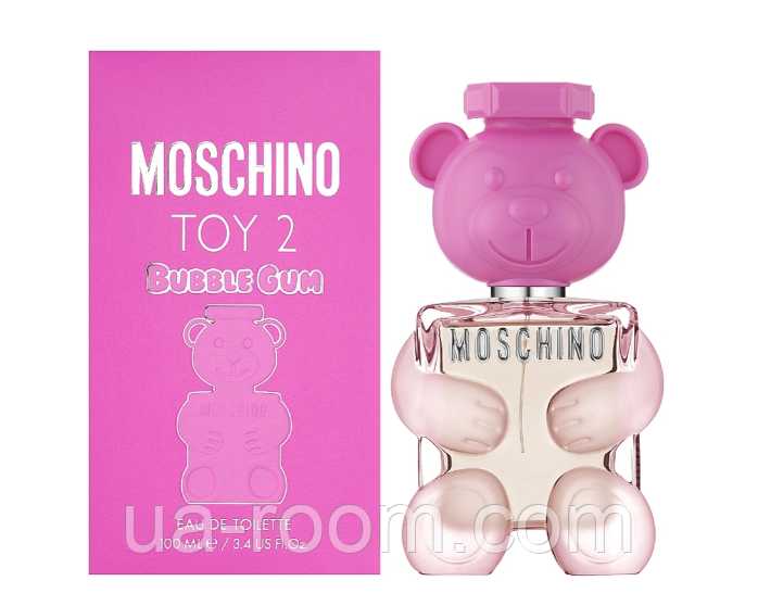 Женская парфюмированная вода Moschino Toy 2 Bubble Gum, 100 мл. (Luxe)