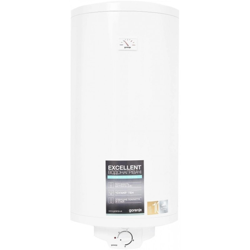 Водонагрівач електричний Gorenje GBF 100/UA, 100 л сухий тен