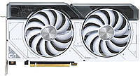 Відеокарта ASUS RTX 4070 DUAL OC WHITE 12GB (DUAL-RTX4070-O12G-WHITE) (GDDR6X, 192 bit, PCI-E 4.0)