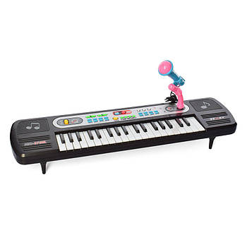 Синтезатор дитячий на 37 клавіш з мікрофоном MQ3750L Синтезатор із світловими ефектами та записом голосу