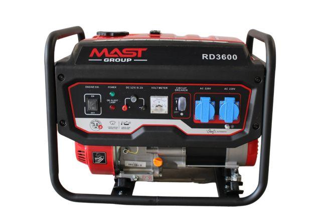 Бензиновий генератор MAST GROUP RD3600