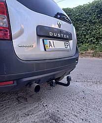 Фаркоп Renault Duster 2010- (Рено Дачия Дастер) без підрізу бампера