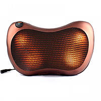 Массажная подушка Спартак Car and Home Massage Pillow Коричневая KS, код: 2552570