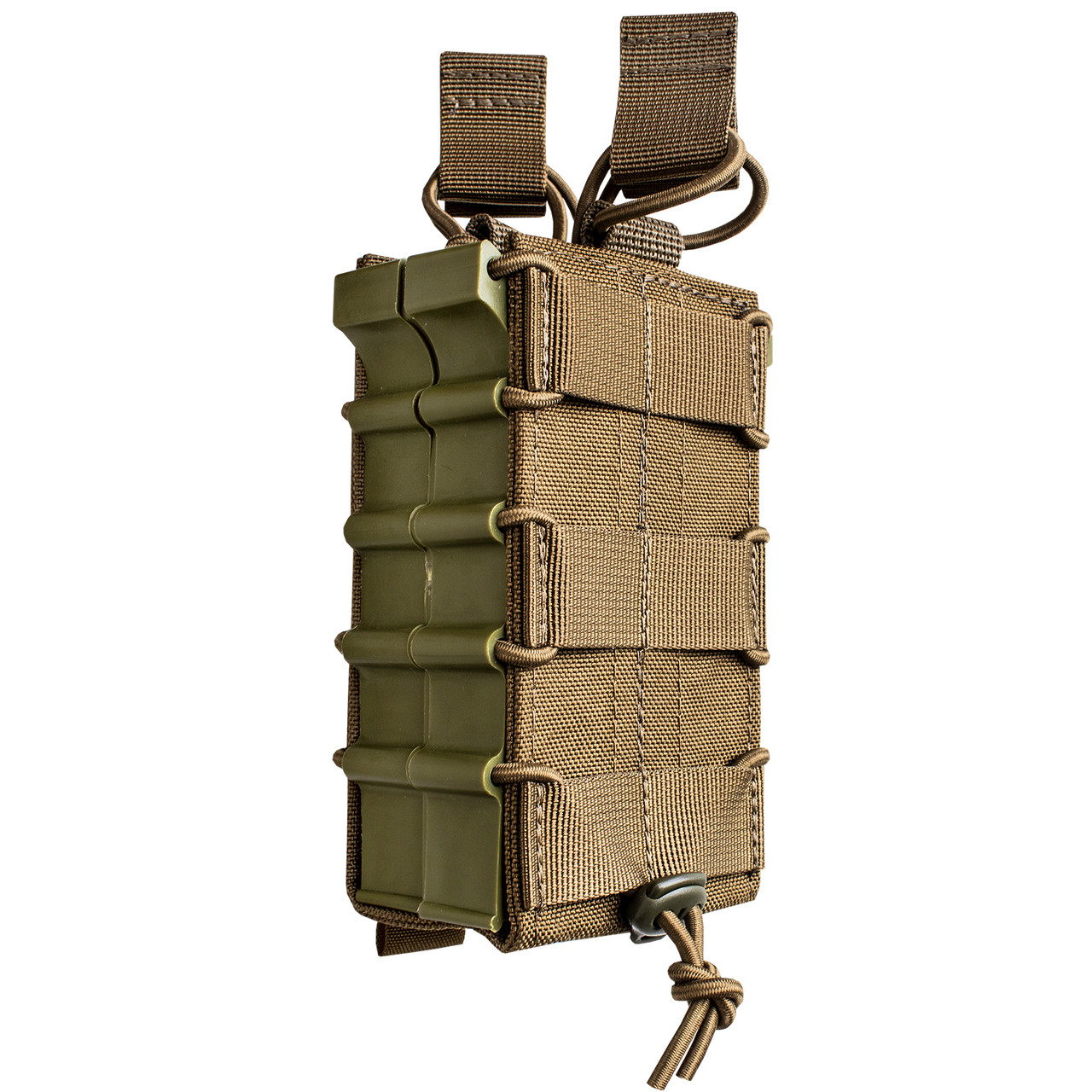 Підсумок відкритий пластик АК-2 койот, фото 1