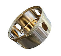 Коронка Victorytool алмазная гальваническая 70 мм для дрели
