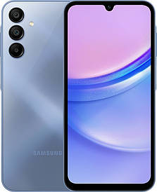 Samsung Galaxy A15 8/256GB Blue (SM-A155F) UCRF Офіц.Гарантія 1 рік  (*CPA -3% Знижка)_L