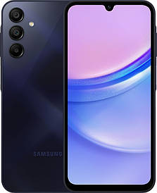 Samsung Galaxy A15 8/256GB Blue-Black (SM-A155F) UCRF Офіц.Гарантія 1 рік (*CPA -3% Знижка)_L