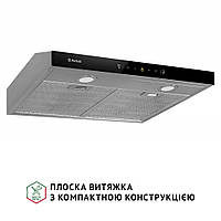 Вытяжка для кухни Perfelli RINCI 6CWX INOX, управление жестами, нержавеющая сталь, плоская под навесной шкаф шириной 60 см