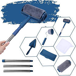 Набір малярських валиків для фарбування стін і стелі 3шт, Paint Roller / Набір для фарбування / Валики для фарбування