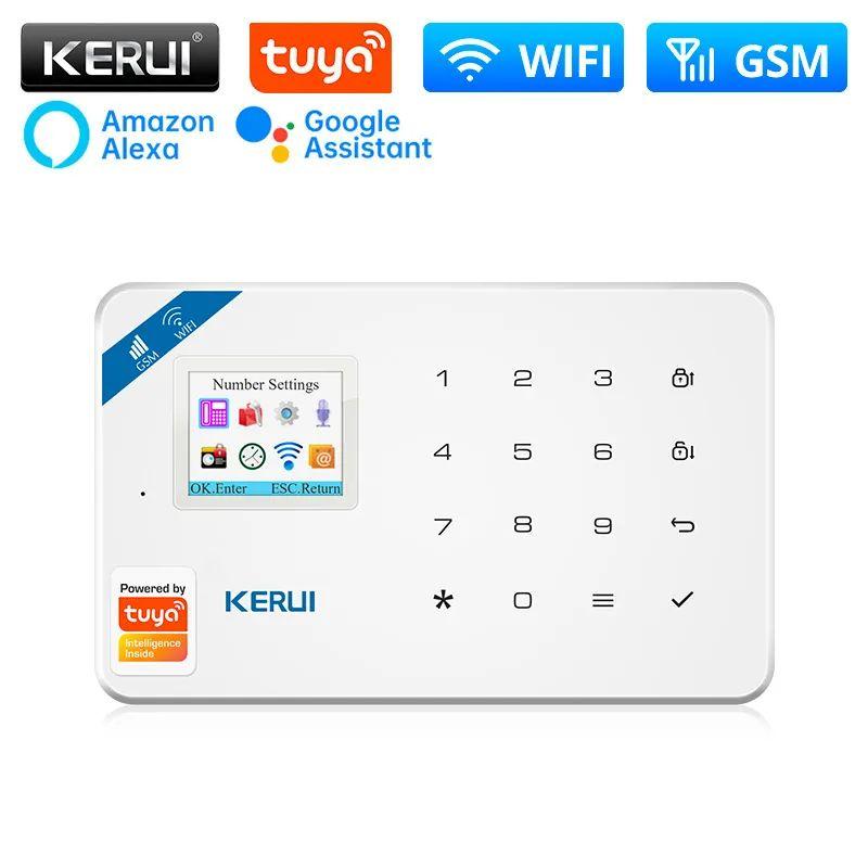 Бездротова Wi-Fi GSM сигналізація KERUI W181, фото 1