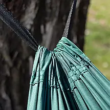 Туристичний одномісний гамак Tribe Hammock (Green), фото 4