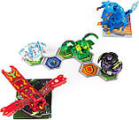 Bakugan Geogan Rising Brawler 5-Pack Оригінал Бакуган Схід Геоганів Набір з 5 бакуганів, фото 5