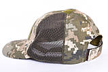 Бейсболка Карач піксель із липучкою р56-60, фото 2