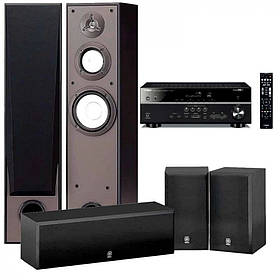 Домашній кінотеатр Yamaha Kino SYSTEM 7390 (RX-V385 + NS-7390 + NS-P51) Black