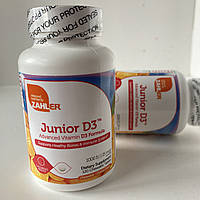 Zahler D3 1000 МО Вітамін Д3 Junior, апельсиновий смак, 120 жувальних таблеток