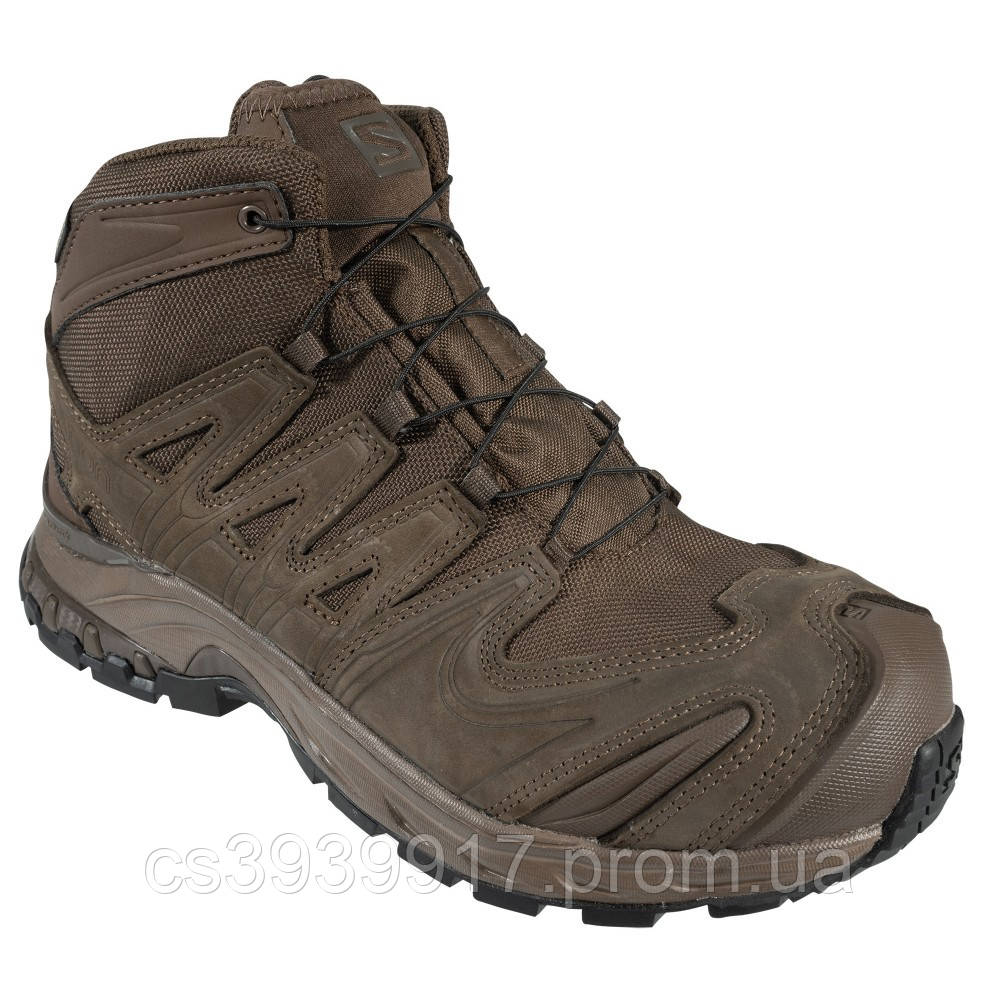 Черевики оригінальні тактичні Salomon XA Forces MID Brown,армійські якісні кроссівки коричневі соломони