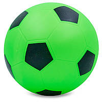 Мяч резиновый Zelart Футбольный FB-5652 цвет салатовый at