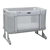 Кроватка 3в1 Chicco Next 2 Me Forever, grey