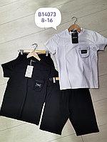 Набор футболка + шорты для мальчиков Grace 8-16лет оптом В14073