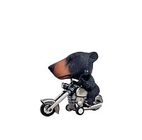 Детская игрушка Черный медведь инерционный мотоцикл LUO 04259