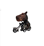 Дитяча іграшка Бегемот інерційний мотоцикл LUO 04261, фото 2