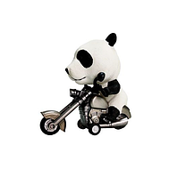 Дитяча іграшка Панда інерційний мотоцикл LUO 04262