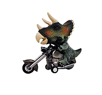 Детская игрушка Трицератопс инерционный мотоцикл LUO 04268