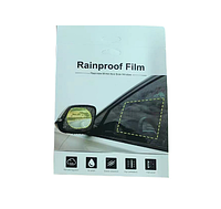 Пленка Антидождь 200x160 Rainproof Film на боковые зеркала автомобиля 04289