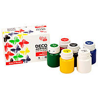 Акрил фарби ROSA Start набір 6кол по 20мл глянець 90747255