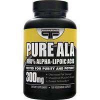 Альфа липоевая кислота Primaforce Pure ALA Alpha Lipoic Acid 300 mg 180 капсул примафорс