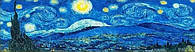 Набор Алмазная мозаика вышивка Ван Гог Звездная ночь Винсент полная выкладка мозаика 5d наборы 80x30 см
