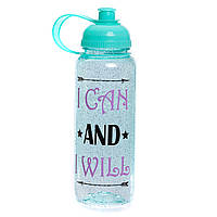 Бутылка для воды Zelart MOTIVATION FI-5966 цвет бирюзовый at