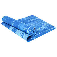 Коврик для фитнеса и йоги Zelart FI-4936 цвет синий at