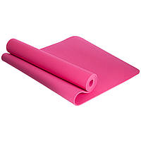 Коврик для фитнеса и йоги Zelart FI-4937 цвет розовый at