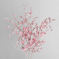 Ветка декоративных соцветий розово-сливовых PV 095