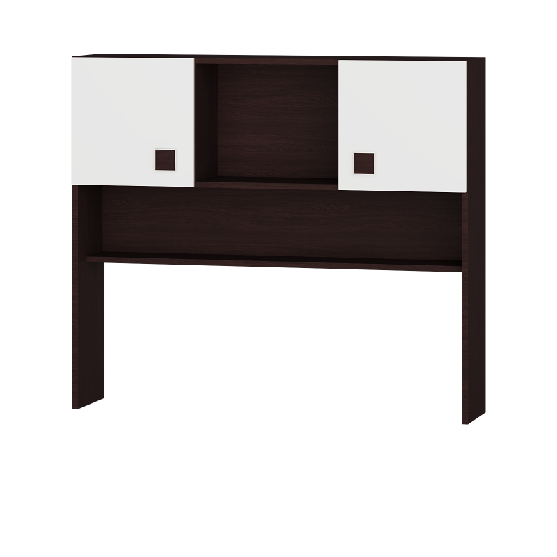 Надбудова для столу Еверест Соната венге темний + білий (DTM-2156)