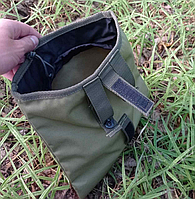Тактический армейский подсумок всу для сброса отработанных магазинов с подкладкой олива, сумка сброса рожка