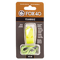 Свисток судейский пластиковый CLASSIC FOX40-CLASSIC цвет салатовый at