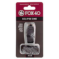 Свисток судейский пластиковый ECLIPSE CMG FOX40-ECLIPSE цвет черный at