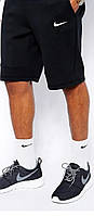 Шорты мужские спортивные черные с логотипом трикотажные Размеры: S, M, L, XL, XXL, XXXL