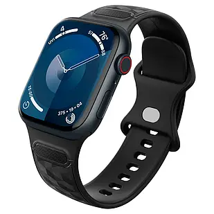Ремінець Caseology Parallax Matte Black для Apple Watch Series 49 | 45 | 44 | 42mm AMP07136