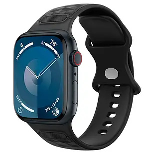 Ремінець Caseology Parallax Matte Black для Apple Watch 41 | 40 | 38mm AMP06536