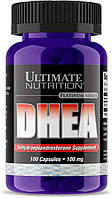 Трибулус тестостерон Ultimate Nutrition DHEA 100 mg 100 капсул ультимейт нутришн тестобустер