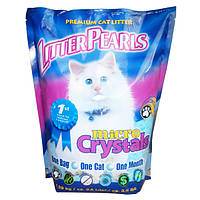 Наполнитель для туалетов кошек Litter Pearls Micro Crystals кварцевый 3,6 л 1.59 кг (63384310 KT, код: 7802243