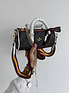 Жіноча сумка Коуч чорна Coach Black, фото 9